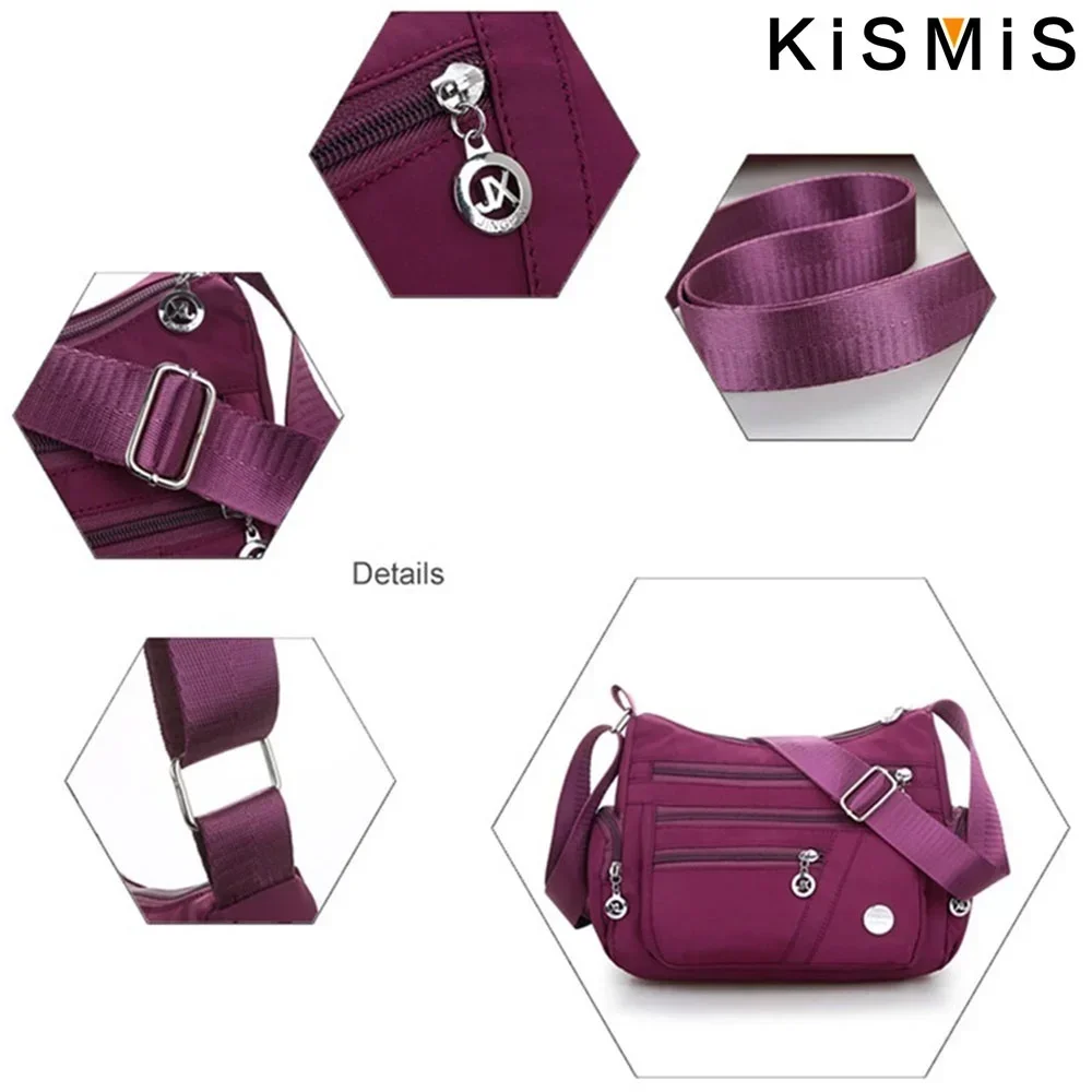 fashion women waterproof crossbody bag casual single shoulder handbag messenger bag oxford material fashion women waterproof crossbody bag casual single shoulder handbag messenger bag oxford material