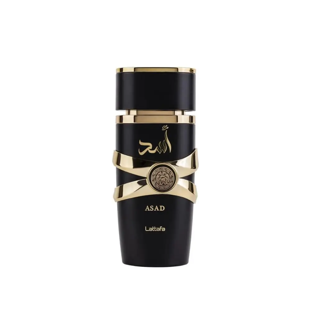 lattafa perfumes asad for unisex eau de parfum spray, 3.4 ounce lattafa perfumes asad for unisex eau de parfum spray, 3.4 ounce
