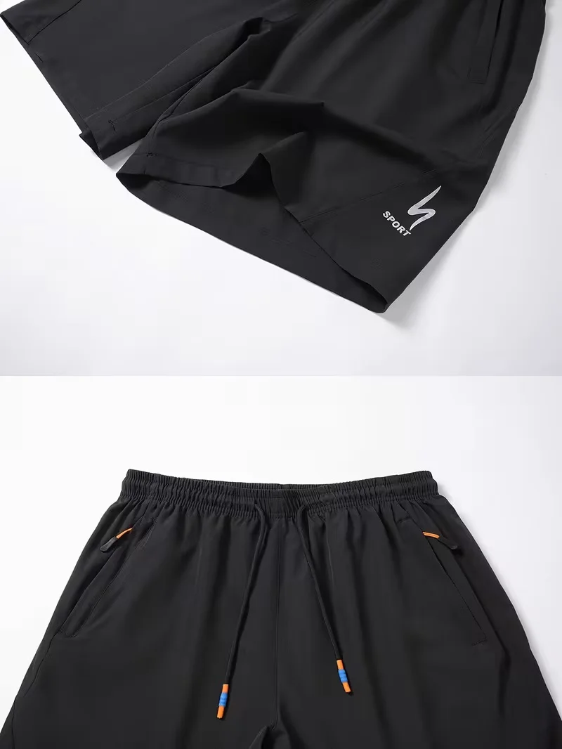 top quality summer sports shorts men new comfortable elastic waist clothing male breathable short trousers top quality summer sports shorts men new comfortable elastic waist clothing male breathable short trousers