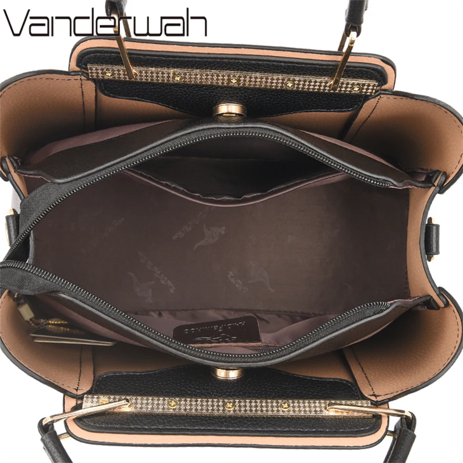2024 luxury women designer 3 layers shoulder crossbody sac ladies large capacity leather handbags shopper brand messenger totes 2024 luxury women designer 3 layers shoulder crossbody sac ladies large capacity leather handbags shopper brand messenger totes