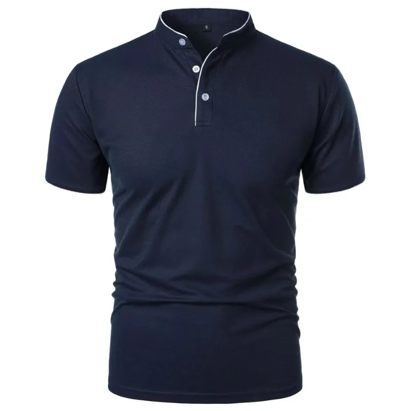 new men's short sleeve collar polo shirts summer solid color casual polo shirt trendy breathable loose basic splice oversize top new men's short sleeve collar polo shirts summer solid color casual polo shirt trendy breathable loose basic splice oversize top
