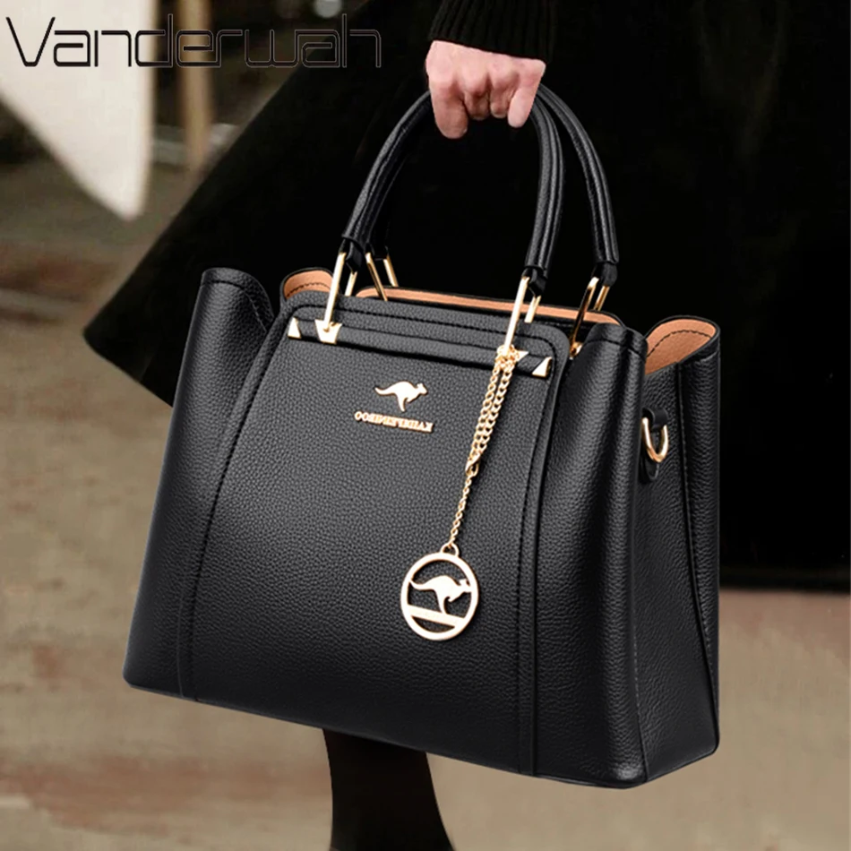 2024 luxury women designer 3 layers shoulder crossbody sac ladies large capacity leather handbags shopper brand messenger totes 2024 luxury women designer 3 layers shoulder crossbody sac ladies large capacity leather handbags shopper brand messenger totes
