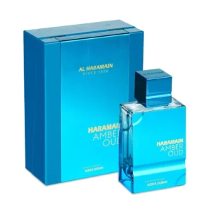 al haramain amber oud aqua dubai eau de cologne | unisex, long lasting | 2.0 oz