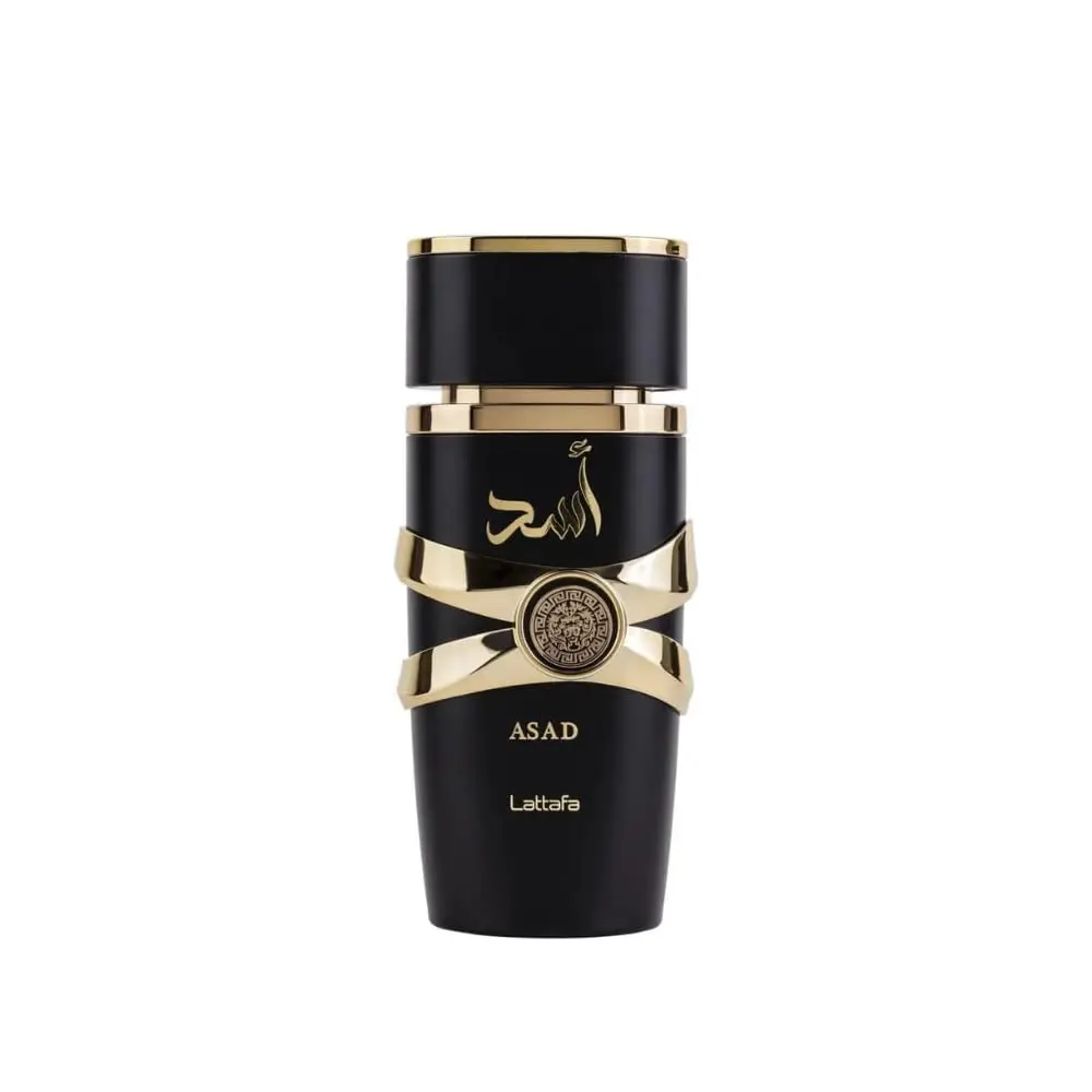 lattafa perfumes asad for unisex eau de parfum spray, 3.4 ounce lattafa perfumes asad for unisex eau de parfum spray, 3.4 ounce