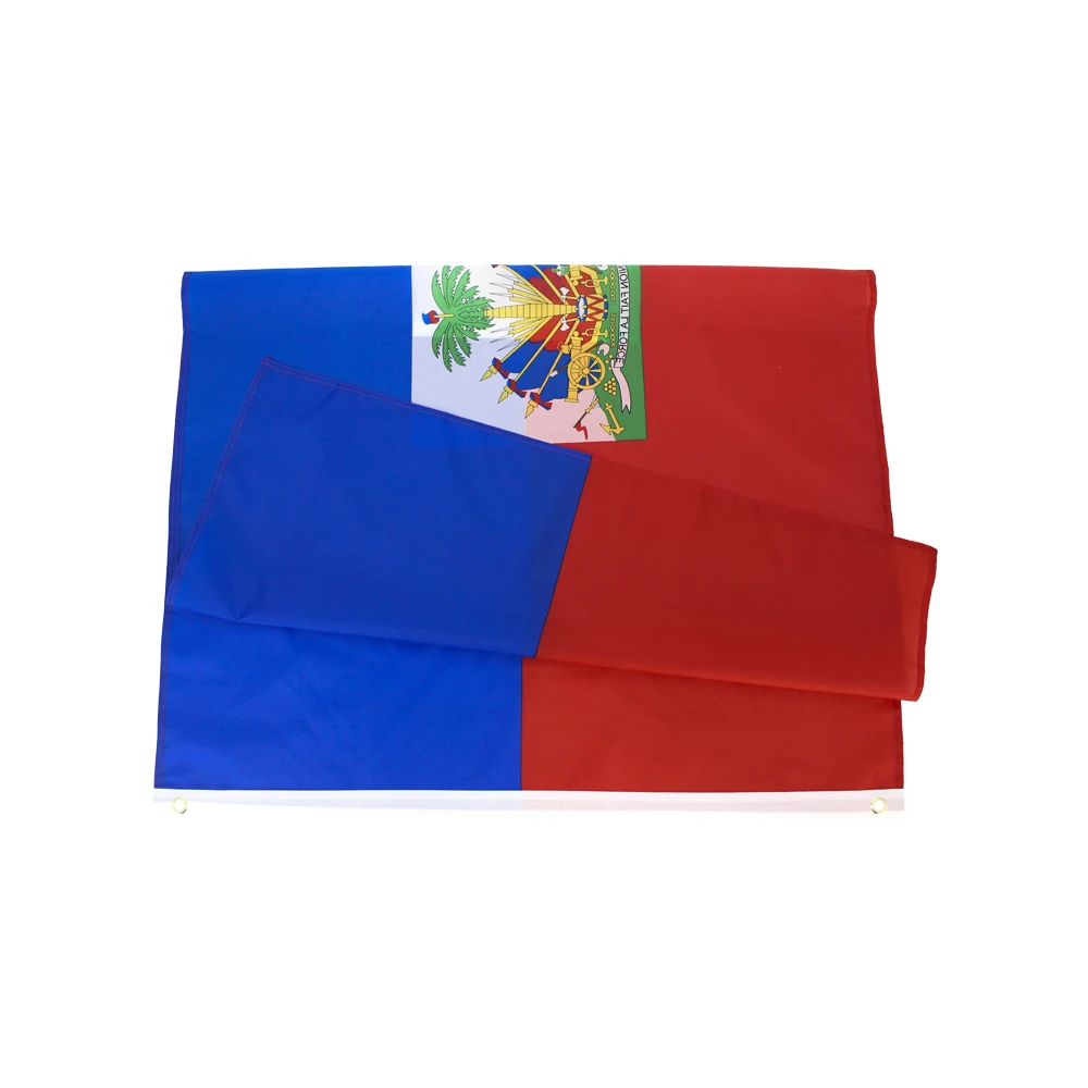 leaflag haiti flag 90x150cm hanging polyester blue red printed national flag haiti sports banner leaflag haiti flag 90x150cm hanging polyester blue red printed national flag haiti sports banner