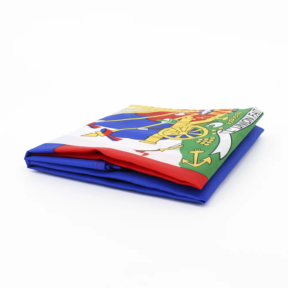 leaflag haiti flag 90x150cm hanging polyester blue red printed national flag haiti sports banner leaflag haiti flag 90x150cm hanging polyester blue red printed national flag haiti sports banner